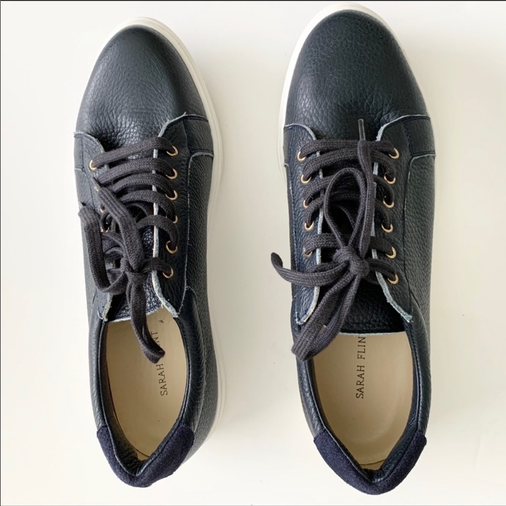 Sarah Flint the perfect sneaker in navy blue